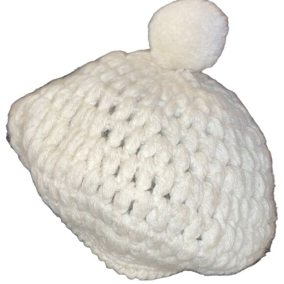 Ooh La La!! French Crochet Beret with Pom - Picture 10 of 11